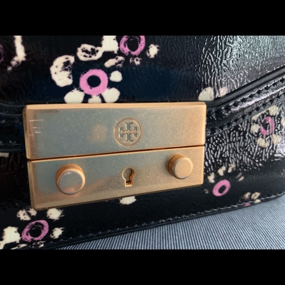 Tory Burch Bags Tory Burch Juliette Floral Printed Mini Top Handle